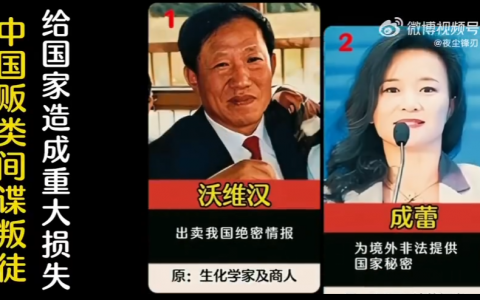 中国败类间谍叛徒,给国家造成重大损失!看看都是谁?-黑榜